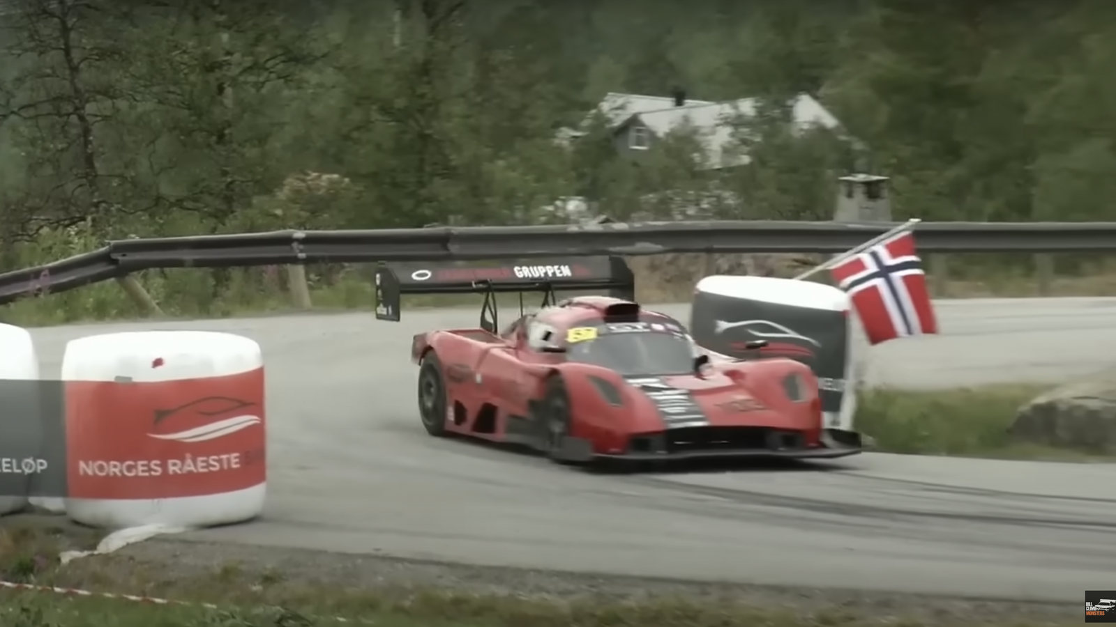 Stealth B7 on a hillclimb event
